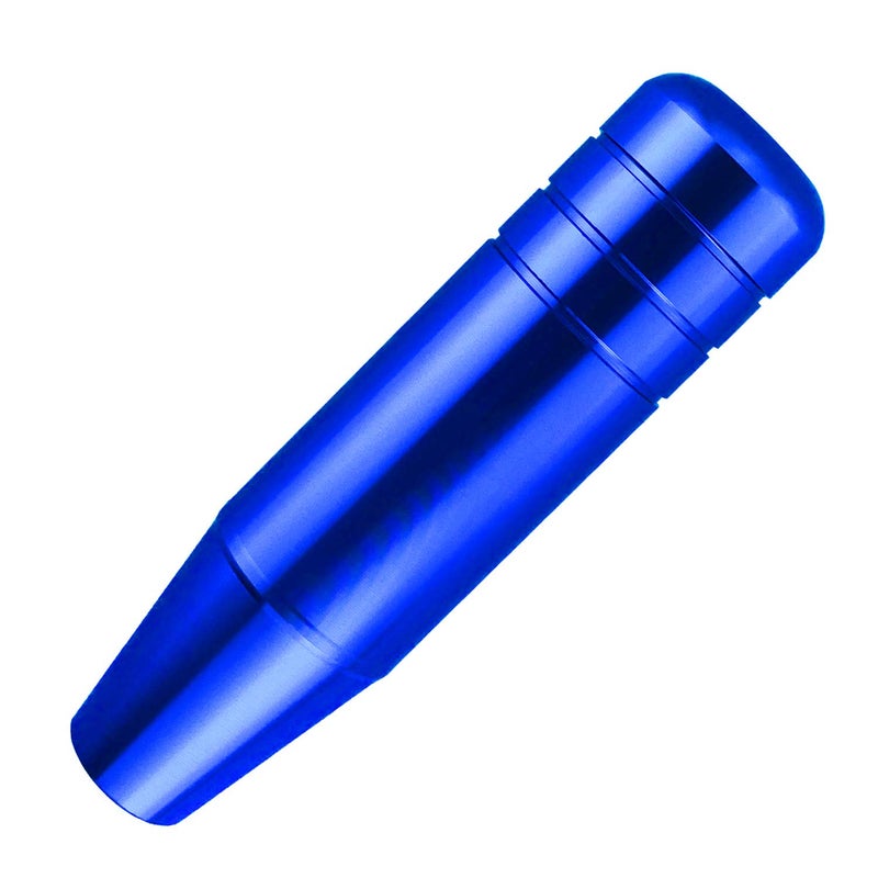 Abfer 5" Heavy Weighted Shifter Knob, Aluminum Alloy Car Gear Lever Stick Shift Handle Fit Most Automatic Manual Vehicle (Blue) - Image 1